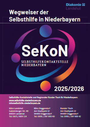 Downloadangebot Wegweiser für Selbsthilfe in Niederbayern 2025-26